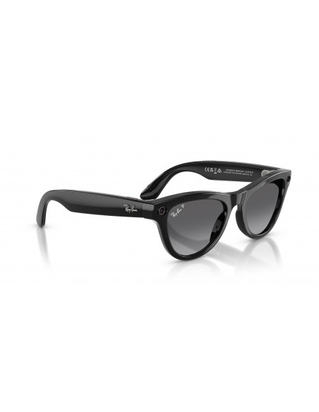 Ray-Ban Meta Skyler Gen 2 Gafas con IA montura Brillante Negro lentes Grafito Polarizadas RW4014 601/T3 52-20