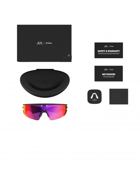 Oakley Meta Vanguard Gafas con IA Prizm Road Negro Mate OW8001-0152