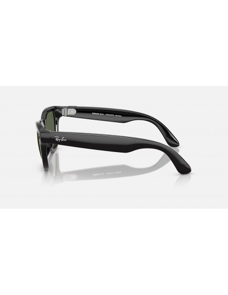 Ray-Ban Meta Skyler Gen 1 Gafas con IA Montura Brillante Negro Lentes G-15 Verde 0RW4010 601/71 52-20