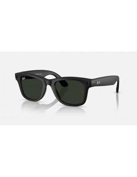 Ray-Ban Meta Wayfarer Gen 1 Gafas con IA Montura Mate Negro Lentes Transparente/Verde Grafito Transitions 0RW4008 601S1M 53-22