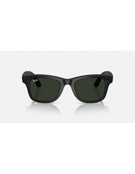 Ray-Ban Meta Wayfarer Gen 1 Gafas con IA Montura Mate Negro Lentes Transparente/Verde Grafito Transitions 0RW4008 601S1M 53-22
