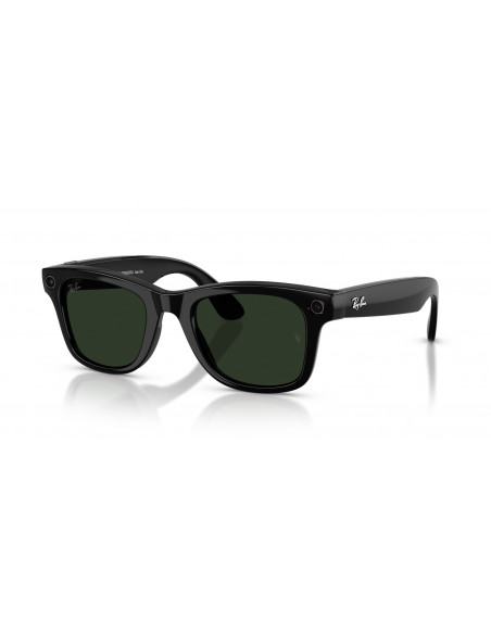 Ray-Ban Meta Wayfarer Gen 2 Gafas con IA Brillante Negro Transitions Transparente/Verde Grafito RW4012 601/1M 50-22