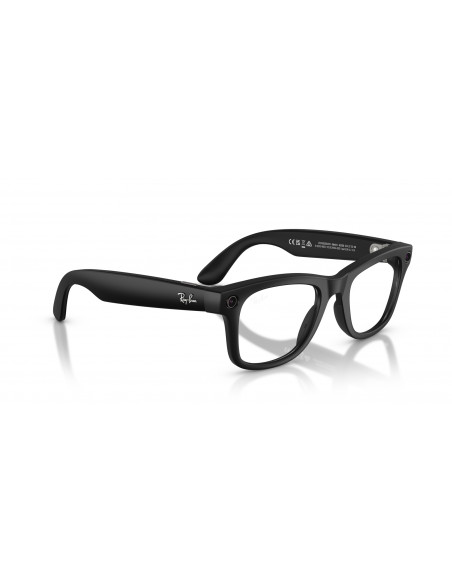 Ray-Ban Meta Wayfarer Gen 2 Gafas con IA Montura Mate Negro Lentes Transparente RW4012 601SSB 50-22