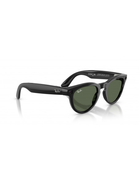 Ray-Ban Meta Headliner Gen 2 Gafas con IA montura Brillante Negro lentes G-15 verde RW4013 601/71 50-23